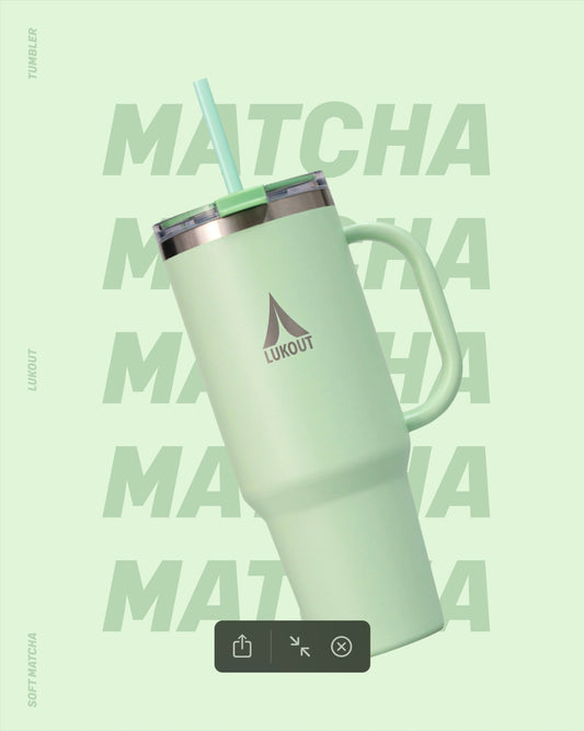 Travel Tumbler 1200 ml - SOFT MATCHA