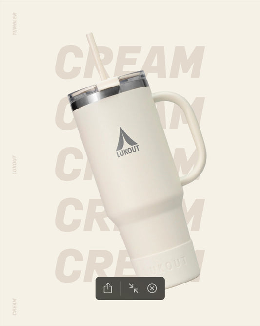 Travel Tumbler 1200 ml - CREAM